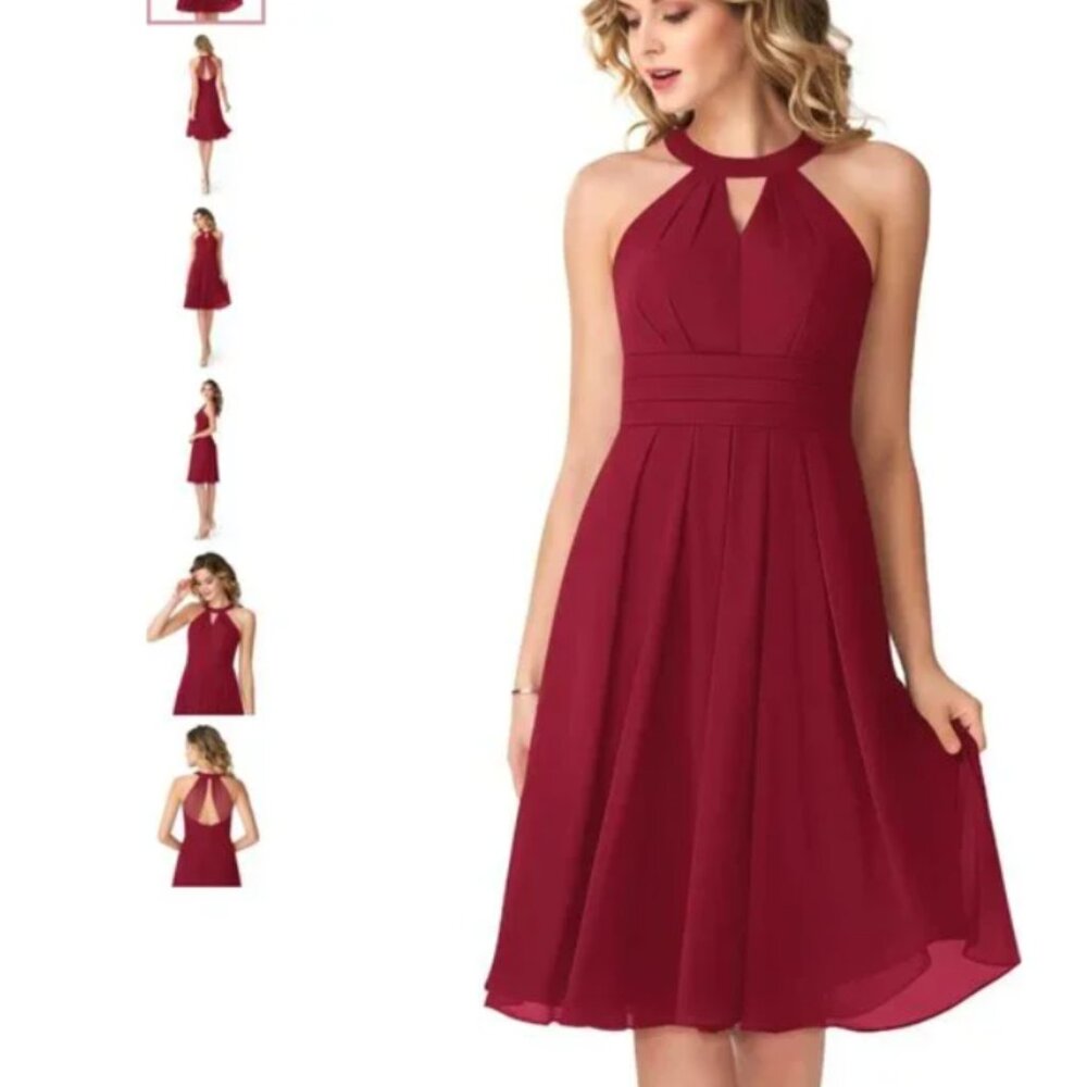 Azazie A22 Style Kimmy (Burgundy)
